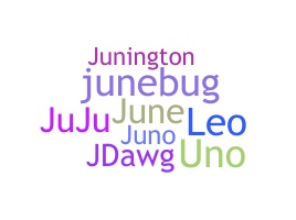 Bijnaam - Juno