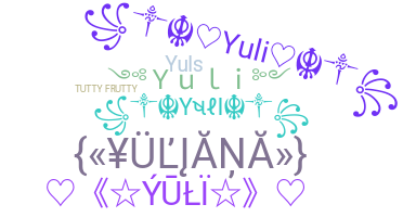 Bijnaam - Yuli