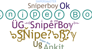Bijnaam - SniperBoy