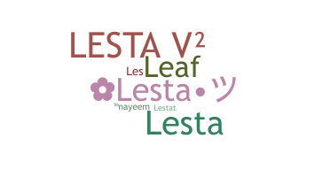 Bijnaam - Lesta