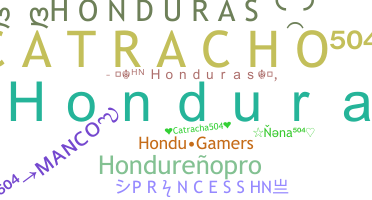 Bijnaam - Honduras
