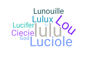Bijnaam - Lucie
