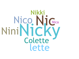 Bijnaam - Nicolette