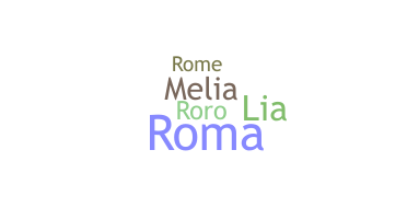 Bijnaam - Romelia