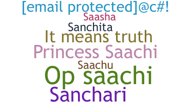 Bijnaam - Saachi