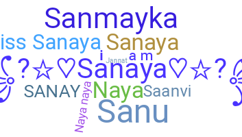 Bijnaam - Sanaya
