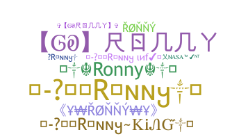Bijnaam - Ronny