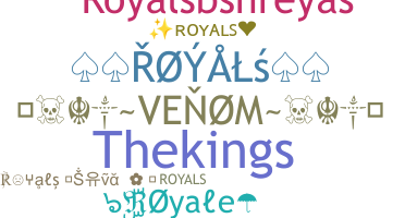 Bijnaam - Royals
