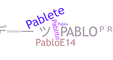 Bijnaam - Pablos