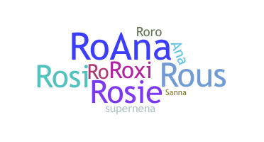 Bijnaam - Rosana