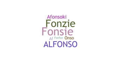 Bijnaam - Afonso