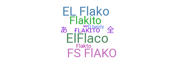 Bijnaam - Flakito