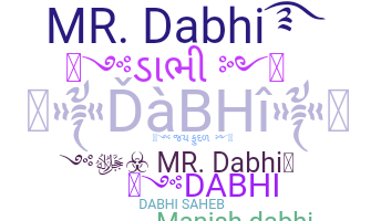 Bijnaam - Dabhi
