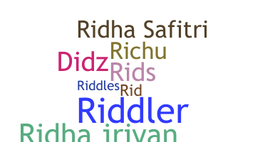 Bijnaam - Ridha