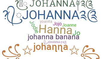 Bijnaam - Johanna