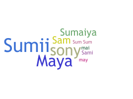 Bijnaam - Sumaya