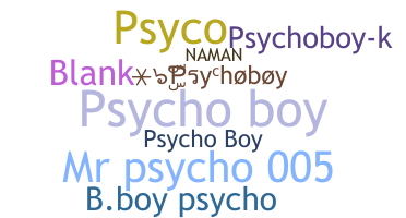 Bijnaam - psychoboy
