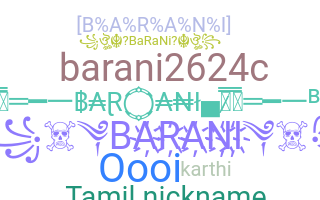 Bijnaam - Barani
