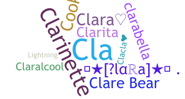 Bijnaam - Clara