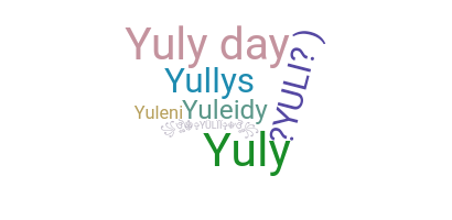 Bijnaam - yuly