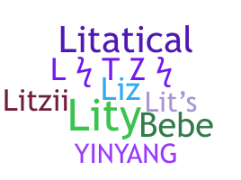 Bijnaam - Litzi