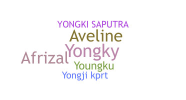 Bijnaam - Yongki