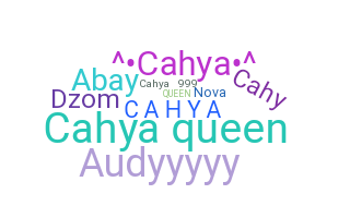 Bijnaam - Cahya