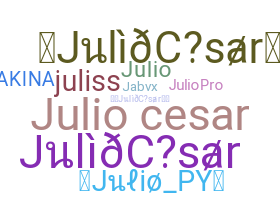 Bijnaam - JulioCesar