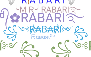 Bijnaam - Rabari
