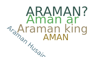 Bijnaam - Araman