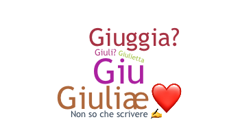 Bijnaam - Giulia