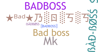 Bijnaam - badboss