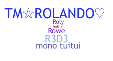 Bijnaam - Roland