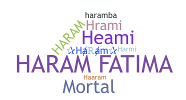 Bijnaam - Haram