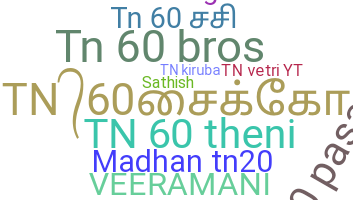 Bijnaam - TN60