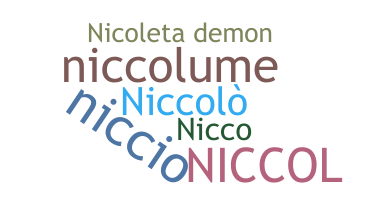 Bijnaam - Niccol