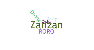 Bijnaam - Zandro