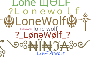 Bijnaam - Lonewolf