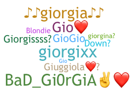 Bijnaam - Giorgia