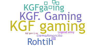 Bijnaam - KGFgaming