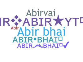 Bijnaam - AbirBhai