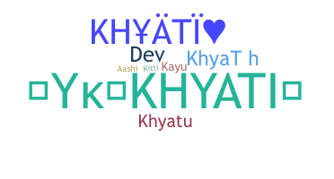 Bijnaam - Khyati