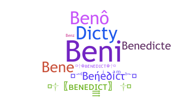 Bijnaam - Benedict