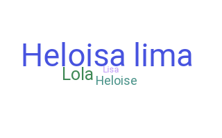 Bijnaam - Heloisa
