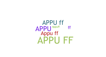 Bijnaam - AppuFF