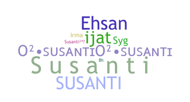 Bijnaam - Susanti