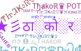 Bijnaam - Thakor