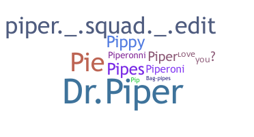 Bijnaam - Piper