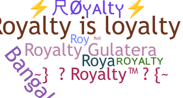 Bijnaam - Royalty