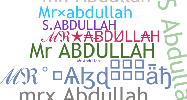 Bijnaam - MrAbdullah